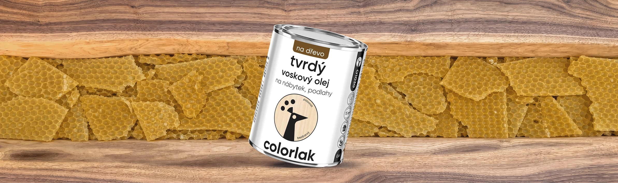 Novinka v sortimente NA DREVO - TVRD&Yacute; VOSKOV&Yacute; OLEJ O1030