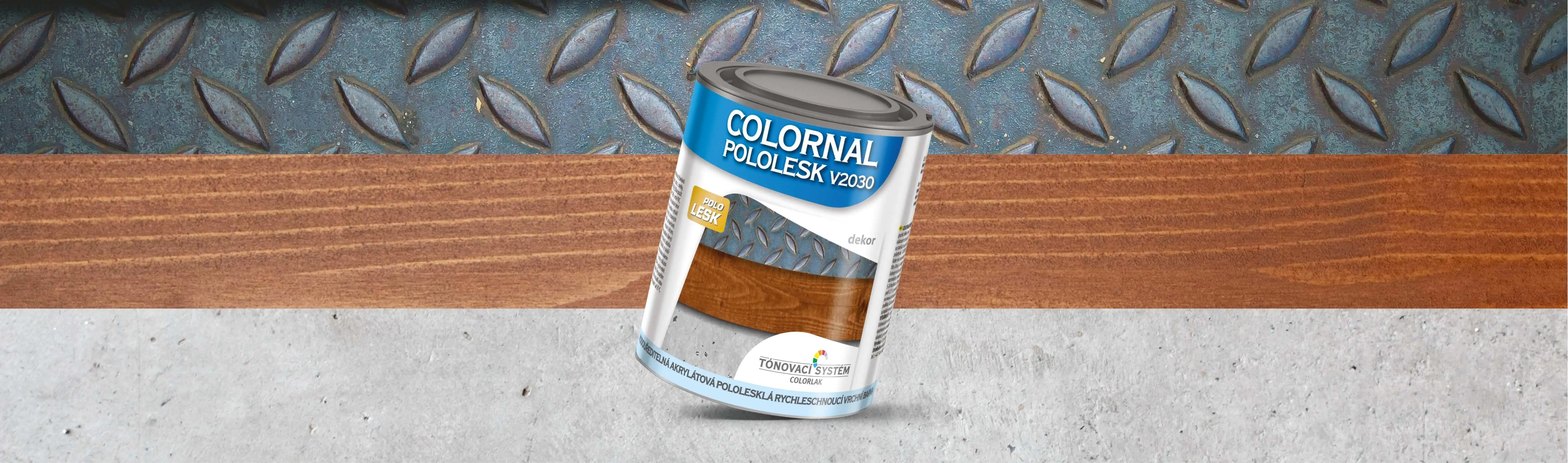 COLORNAL je možn&eacute; t&oacute;novať v syst&eacute;me DEKOR novo aj v POLOLESKU