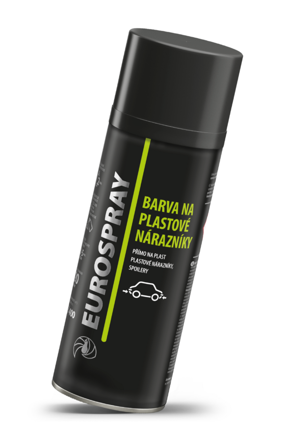 EUROSPRAY farba na plastov&eacute; n&aacute;razn&iacute;ky