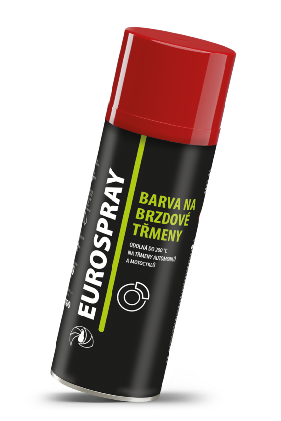 EUROSPRAY farba na brzdov&eacute; strmene