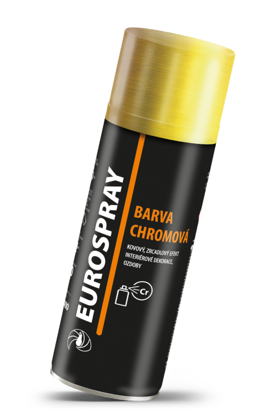 EUROSPRAY chr&oacute;mov&aacute; farba